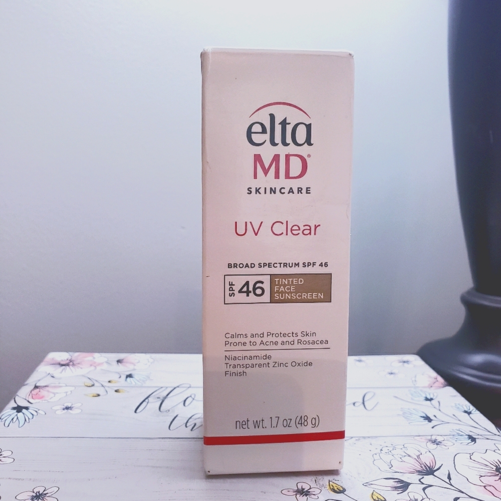 Elta MD UV Clear Tinted Face Sunscreen Spf 46 exp 07/26